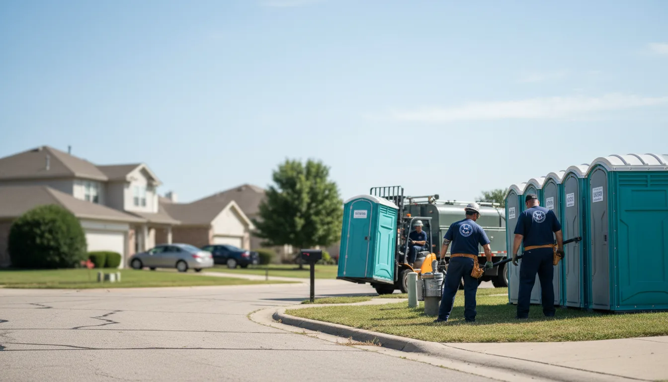 Porta Potty Rental in La Blanca, TX near me